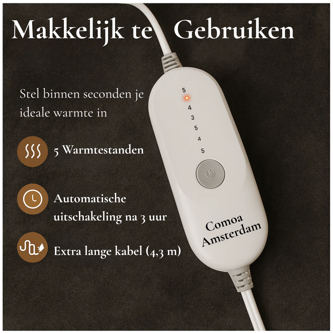 HeatRobe Blanket – Zacht comfort voor koude dagen